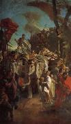 Giovanni Battista Tiepolo The Triumph of Aurelian oil on canvas